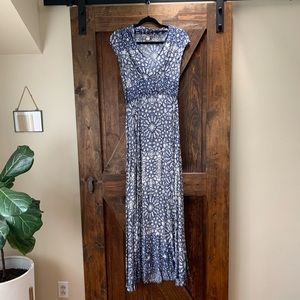 Geometric Print Boho Dress